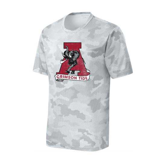 The Vintage Alabama A | Youth White Tee
