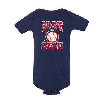 The Vintage Brave Like Beau | Toddler Navy One Piece