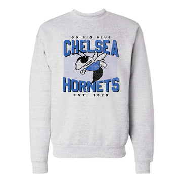 The Vintage Chelsea Hornets | Adult Ash Long Sleeve Tee