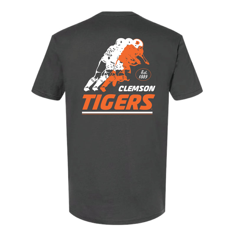 The Vintage Clemson Tigers Football | Heavy Metal Tee