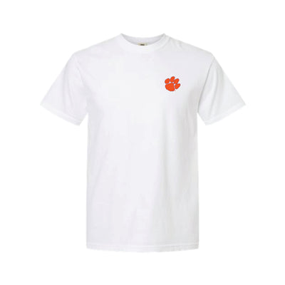 The Vintage Clemson Tigers Football | White Tee