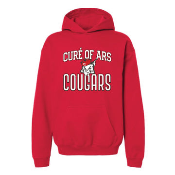 The VINTAGE COUGARS | Youth Red Hoodie
