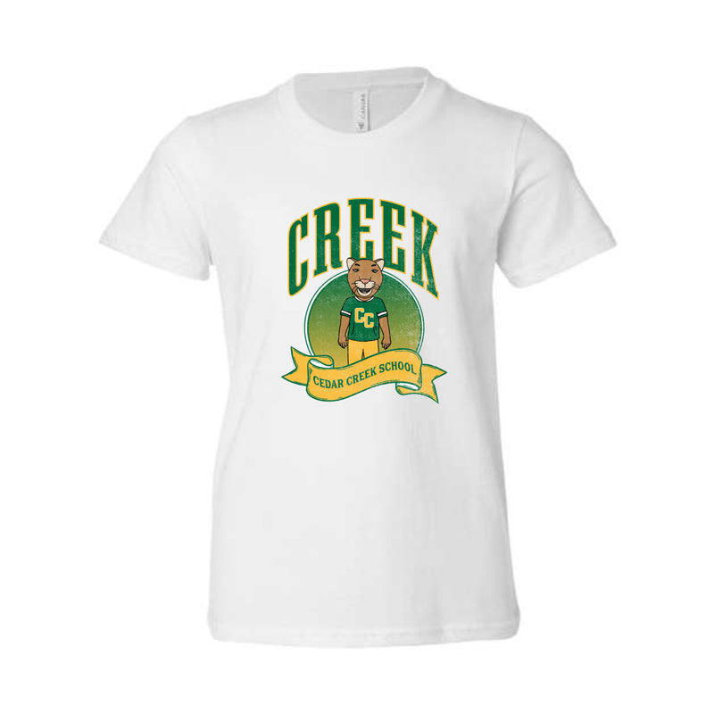 The Vintage Creek | White Youth Tee