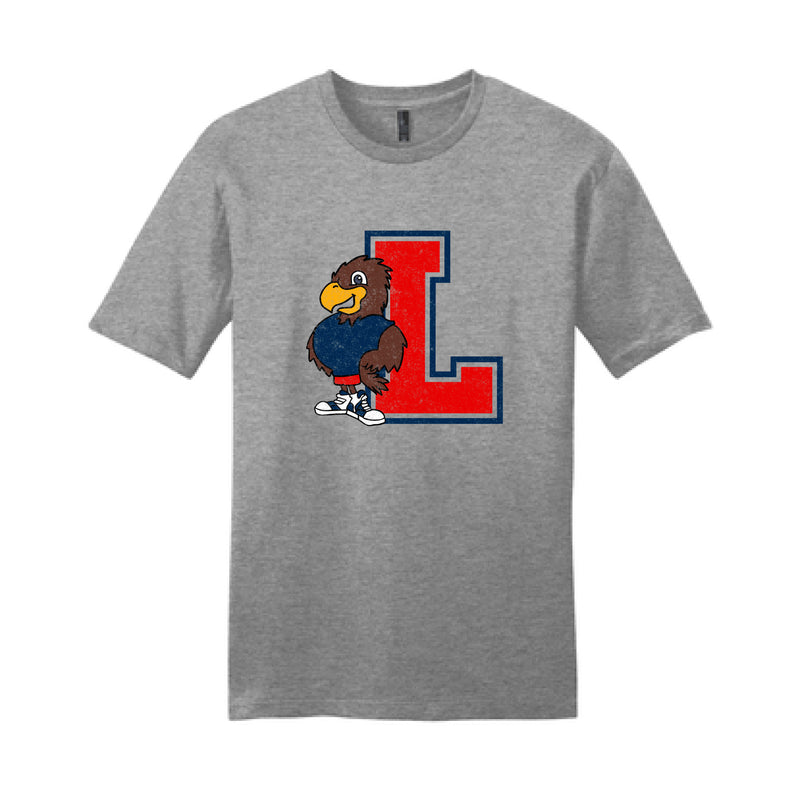 The Vintage Eagle | Adult Grey Frost Tee