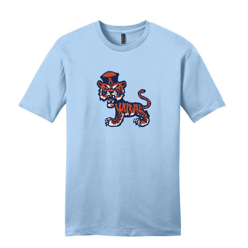 The Vintage Fighting Tiger | Ice Blue Tee