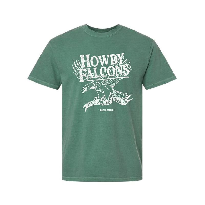 The Vintage Forest Trail | Adult Light Green Tee