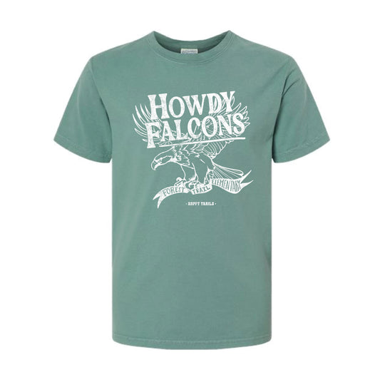 The Vintage Forest Trail | Youth Cypress Green Tee