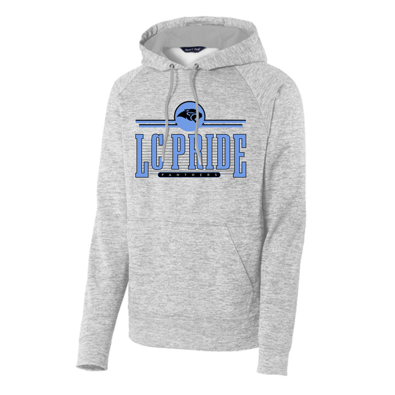 The Vintage LC Pride | Silver Electric Performance Hooded Pullover