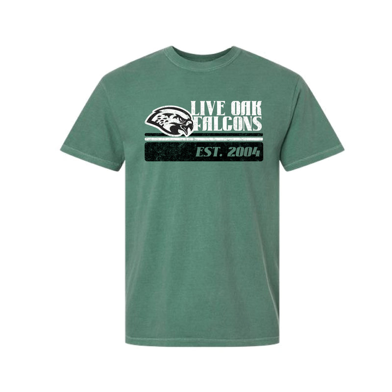 The Vintage Live Oak | Adult Light Green Tee