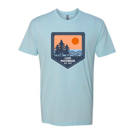The Vintage Marannook Est | Ice Blue Tee