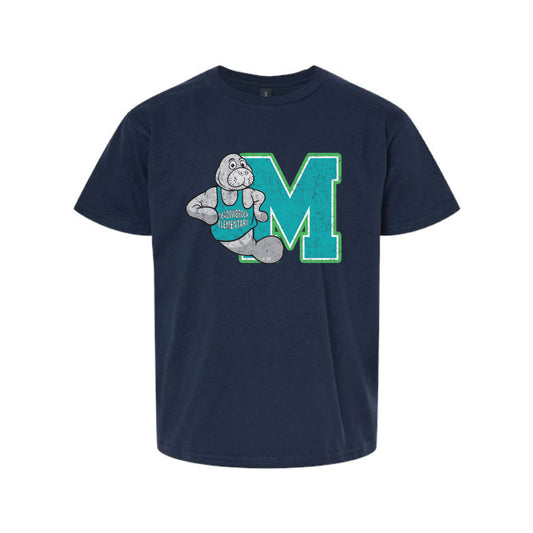 The Vintage Meadowbrook | Youth Navy Tee