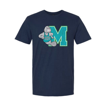 The Vintage Meadowbrook | Adult Navy Tee