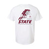 The Vintage Mississippi State Football | White Tee
