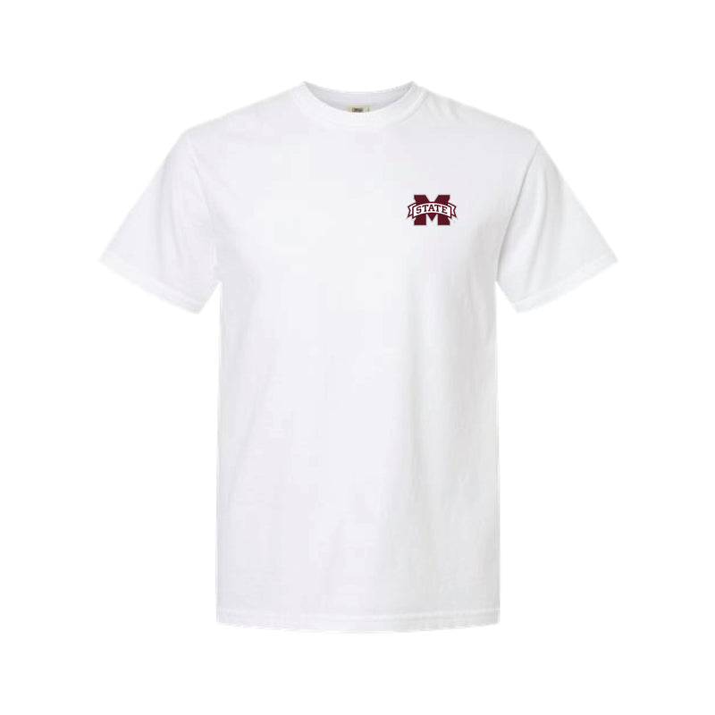 The Vintage Mississippi State Football | White Tee