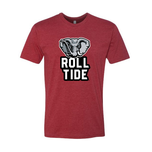 The Vintage Roll Tide Big Al | Cardinal Tee