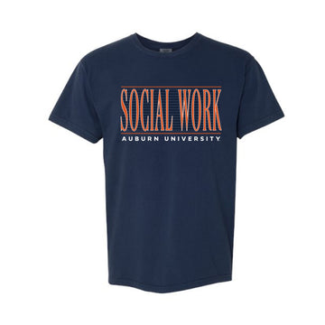 The Vintage Social Work | True Navy Tee