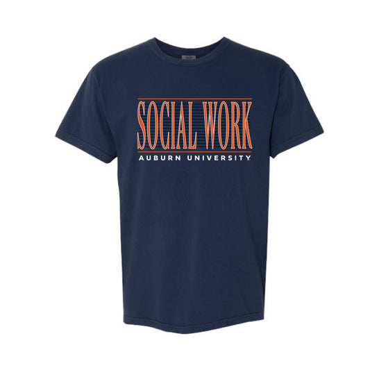 The Vintage Social Work | True Navy Tee