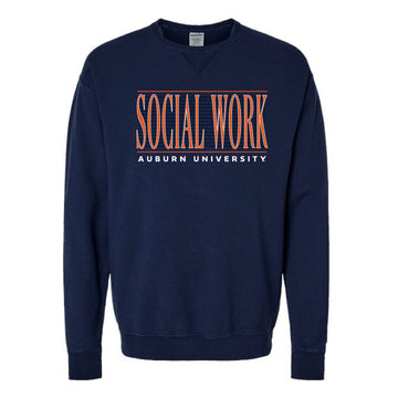 The Vintage Social Work | Navy Crewneck Sweatshirt