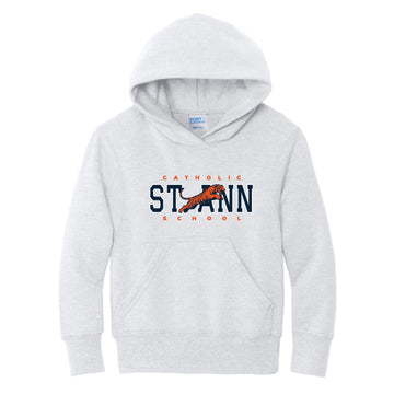 The Vintage St. Ann | Youth Ash Long Sleeve Hoodie