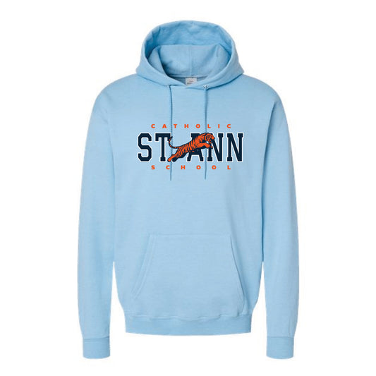 The Vintage St. Ann | Adult Light Blue Hoodie