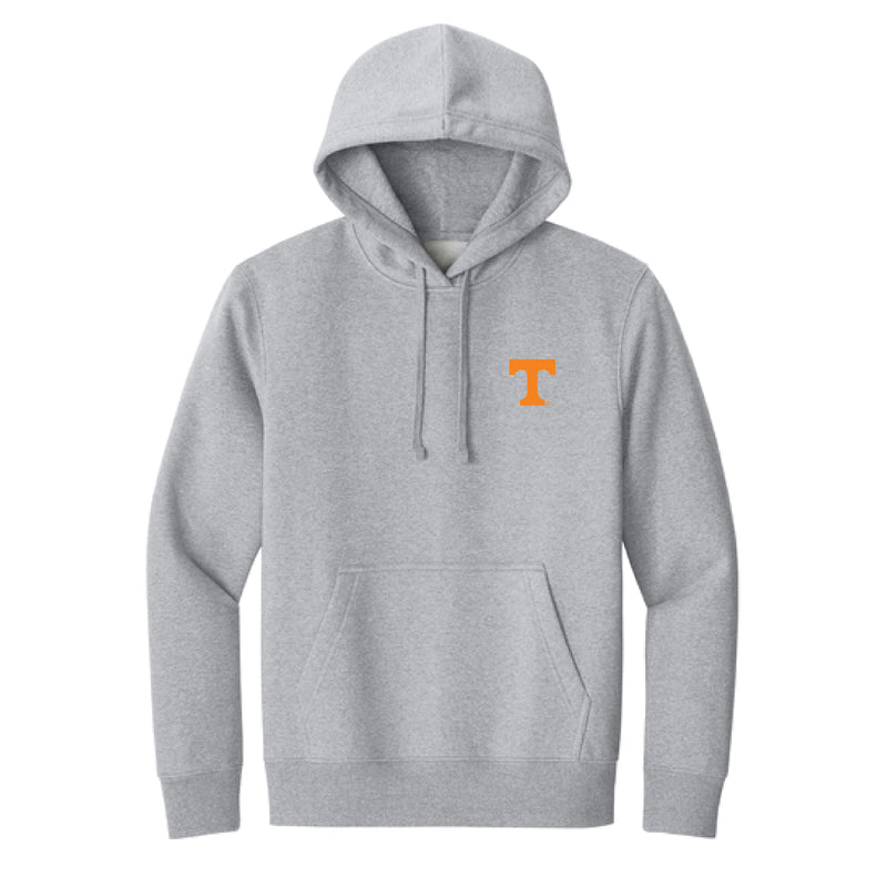 The Vintage Tennessee Football | Light Grey Heather Hoodie