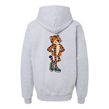The Vintage Tiger | Youth Sport Grey Hoodie
