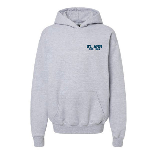 The Vintage Tiger | Youth Sport Grey Hoodie