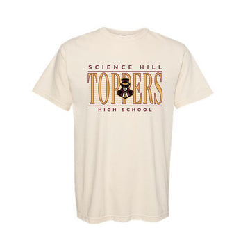 The Vintage Toppers Stripes | Adult Ivory Tee
