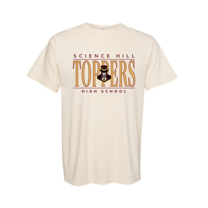 The Vintage Toppers Stripes | Adult Ivory Tee