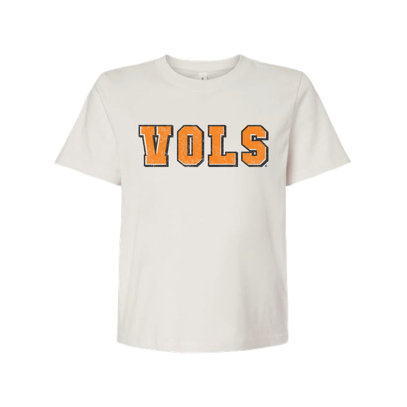 The Vintage Vols Block | Vintage White Tee