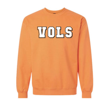 The Vintage Vols Block | Tangerine Sweatshirt