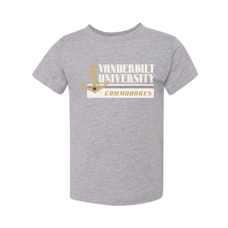 The Vintage Vanderbilt | Toddler Athletic Heather Tee