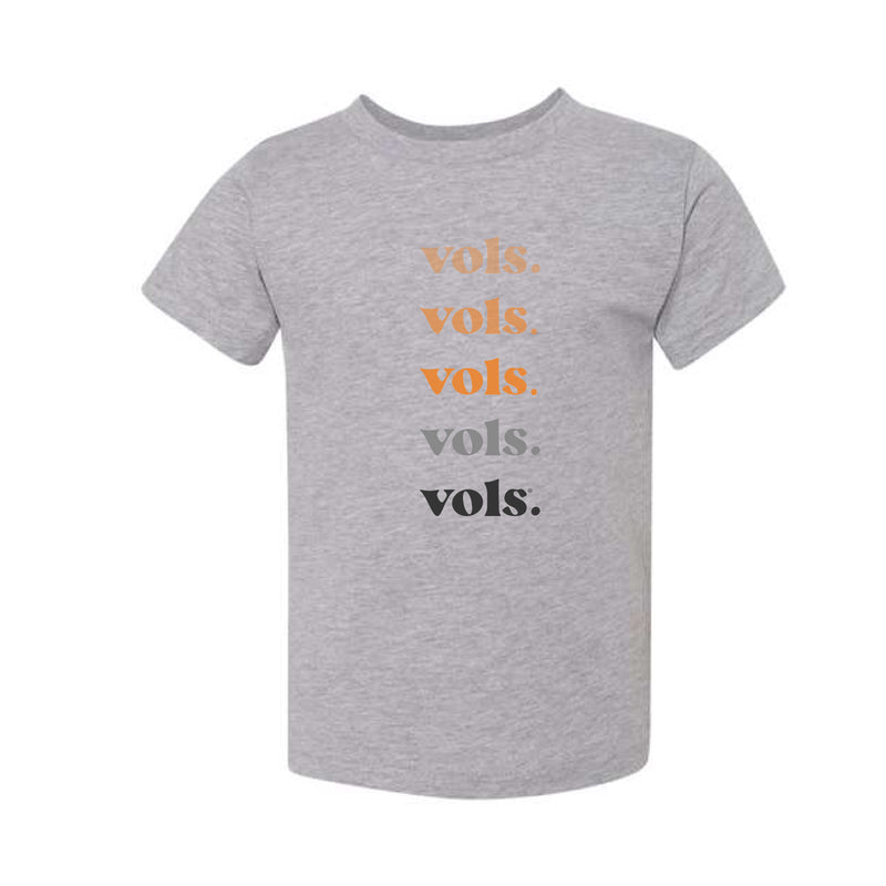 The Vols Repeat | Toddler Athletic Heather Tee