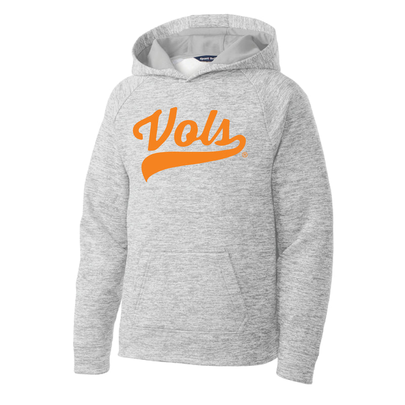 The Vols Script Logo | Youth Silver Electric Hoodie