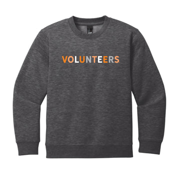 The Volunteers Multi | Youth Heather Charcoal Crew Sweatshirt