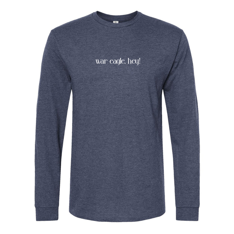 The War Eagle Hey! | Heather Denim Long Sleeve