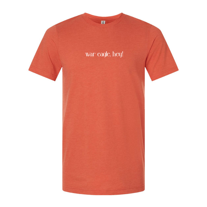 The War Eagle Hey! | Heather Orange Tee