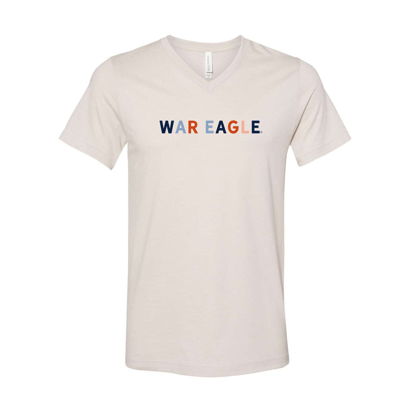 The War Eagle Multi | Heather Dust V-Neck Tee