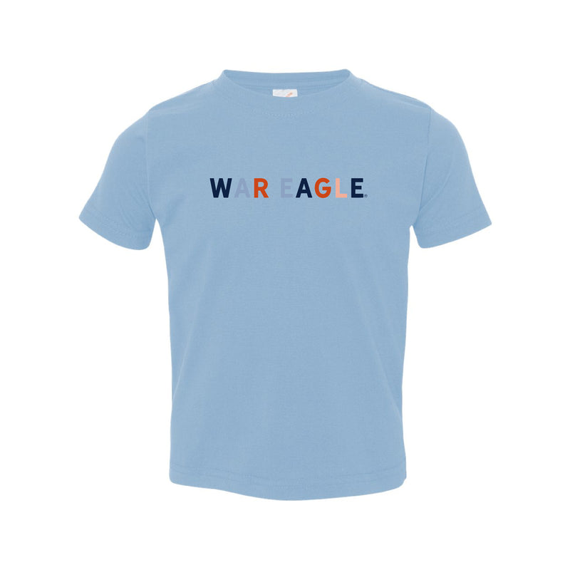 The War Eagle Multi | Toddler Light Blue Tee