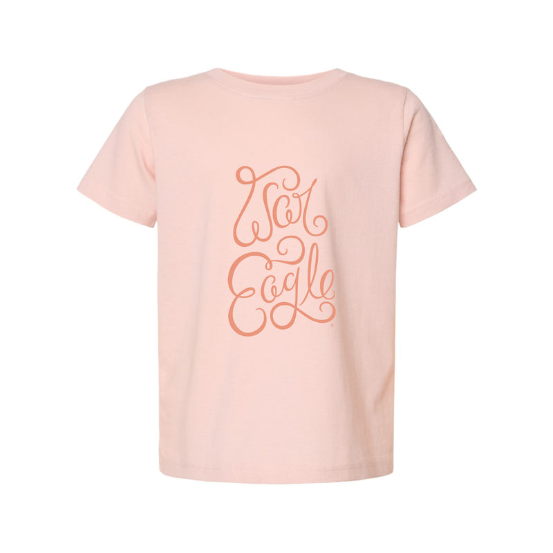 The War Eagle Script | Toddler Blush Tee