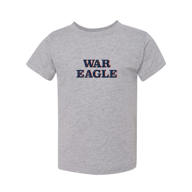 The War Eagle Wall | Toddler Athletic Heather Tee