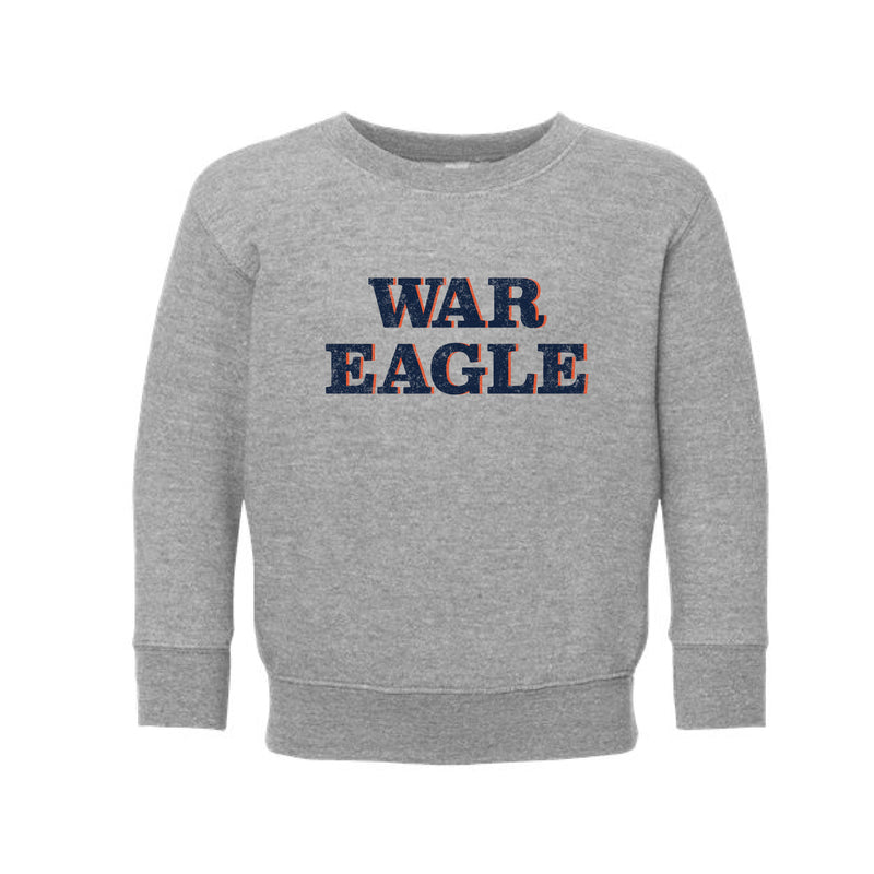 The War Eagle Wall | Toddler Heather Sweatshirt