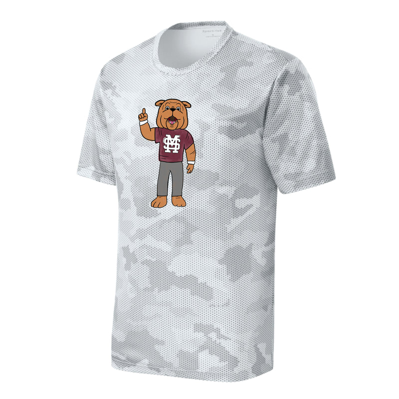 The Watercolor Fully Body Bully | Youth White Performance Tee