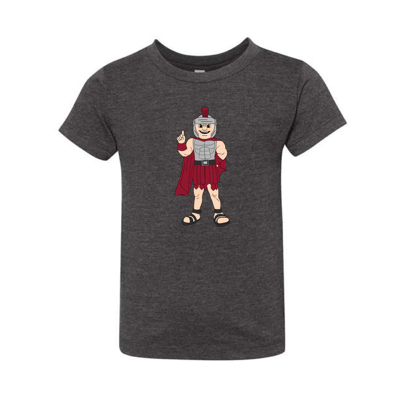 The Watercolor Full Body T-Roy | Toddler Dark Grey Heather Tee