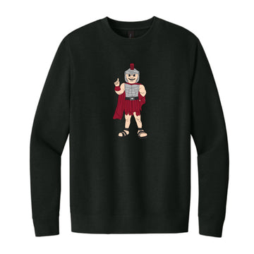 The Watercolor Full Body T-Roy | Black Sweatshirt