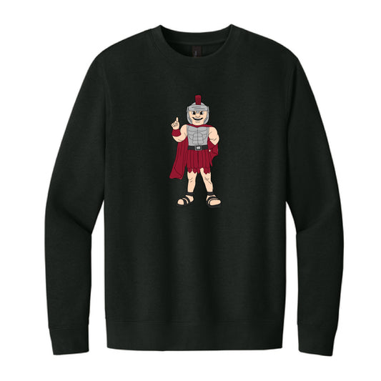 The Watercolor Full Body T-Roy | Black Sweatshirt