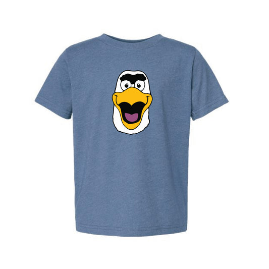 The Watercolor Gus Head | Toddler Vintage Indigo Tee