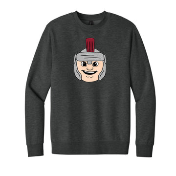 The Watercolor T-Roy Head | Heather Charcoal Sweatshirt