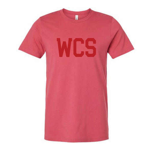 The WCS | Adult Vintage Red Tee