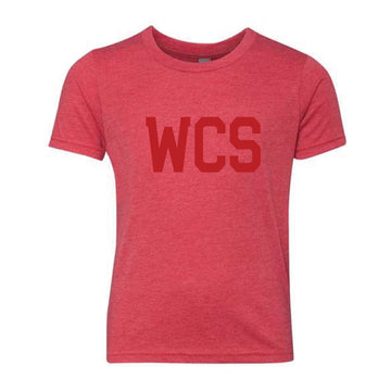The WCS  | Youth Vintage Red Tee